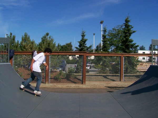 Skatepark at Spenard Rec Center