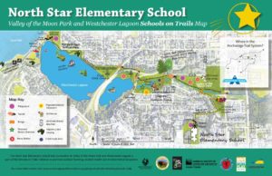 North Star Elementary School's Schools on Trails Map