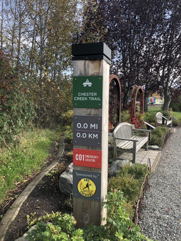 Trail Wayfinding Sign